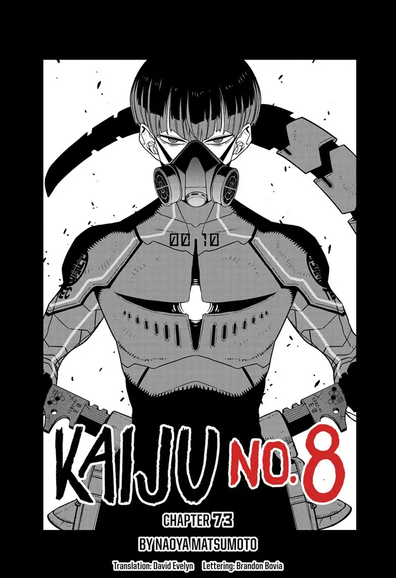 Kaiju No 8 Manga — Chapter 73 — Page 1