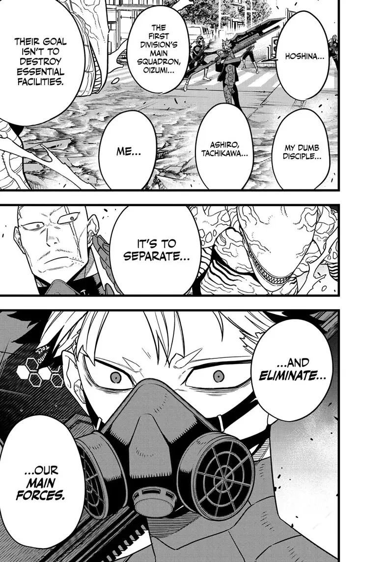 Kaiju No 8 Manga — Chapter 77 — Page 8