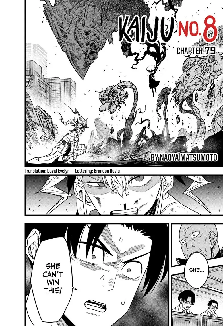 Kaiju No 8 Manga β Chapter 79 β Page 1