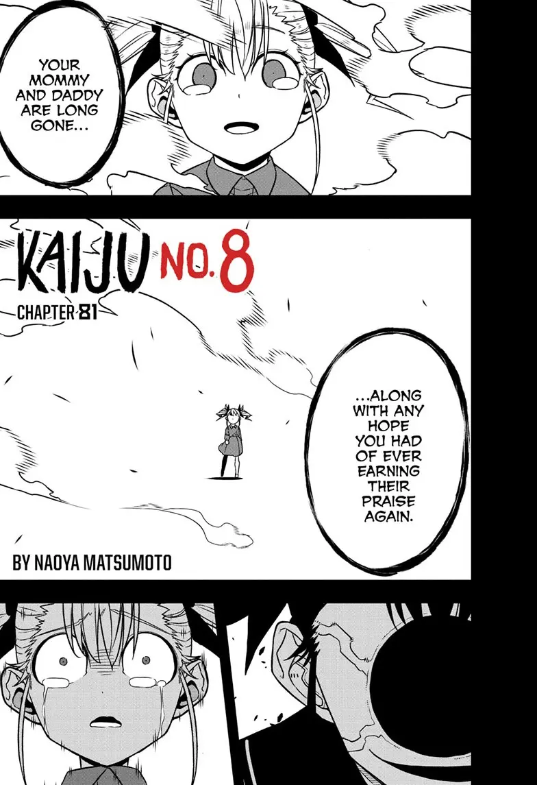 Kaiju No 8 Manga — Chapter 81 — Page 1