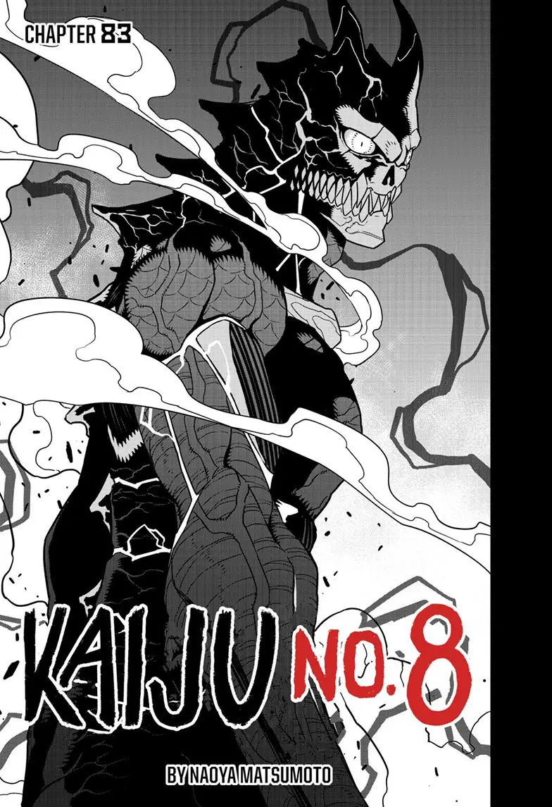 Kaiju No 8 Manga β Chapter 83 β Page 1