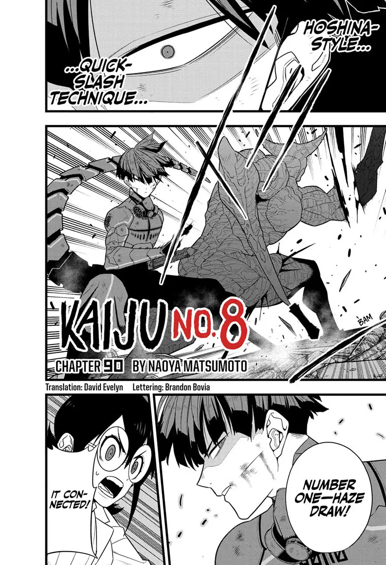 Kaiju No 8 Manga β Chapter 90 β Page 2