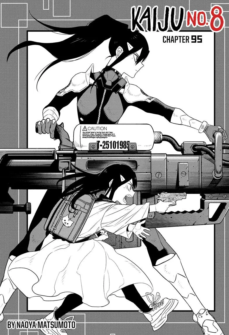 Kaiju No 8 Manga — Chapter 95 — Page 2