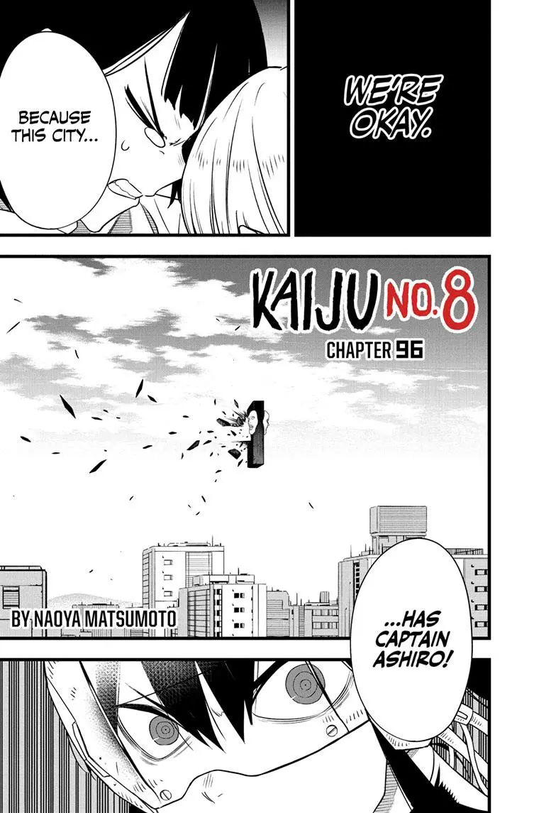 Kaiju No 8 Manga — Chapter 96 — Page 1