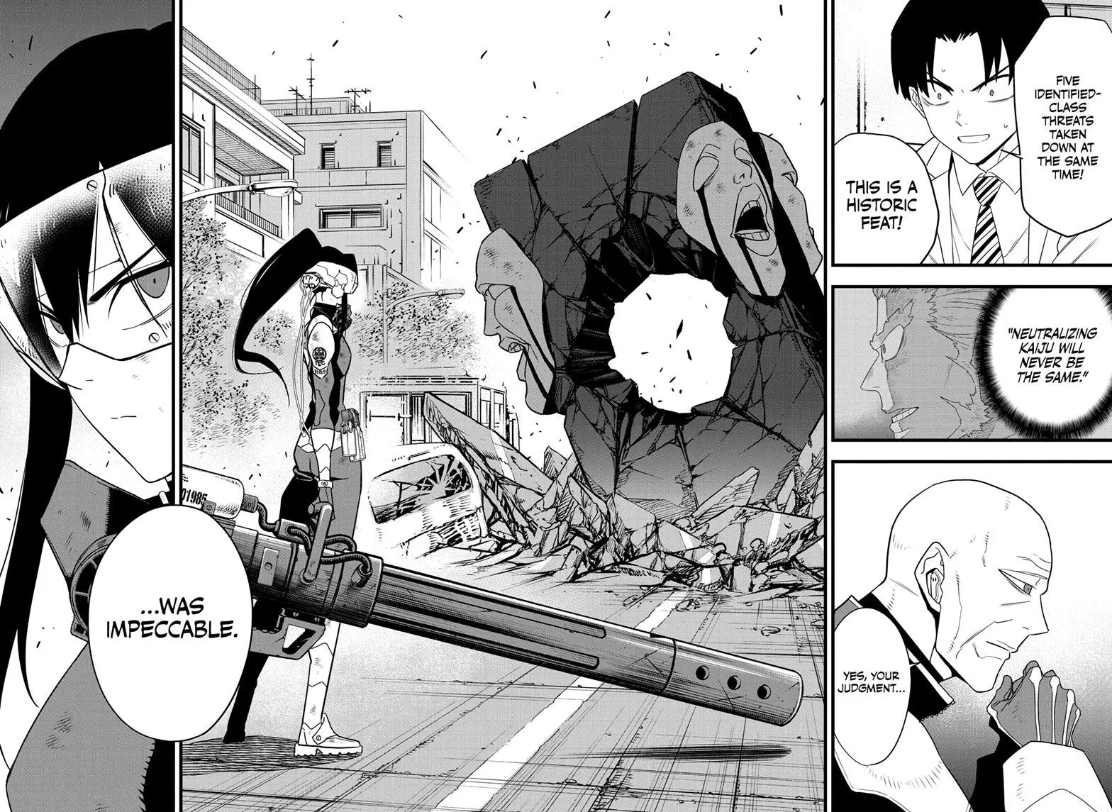 Kaiju No 8 Manga — Chapter 96 — Page 8