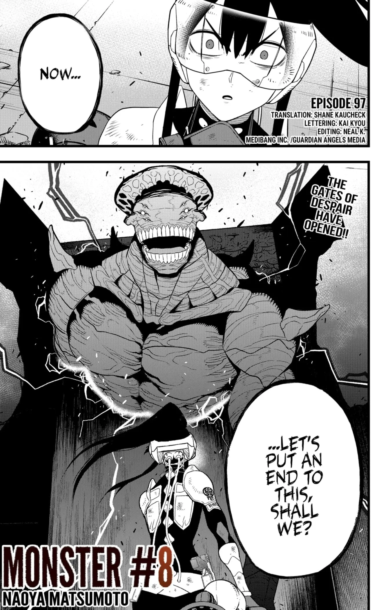 Kaiju No 8 Manga — Chapter 97 — Page 1