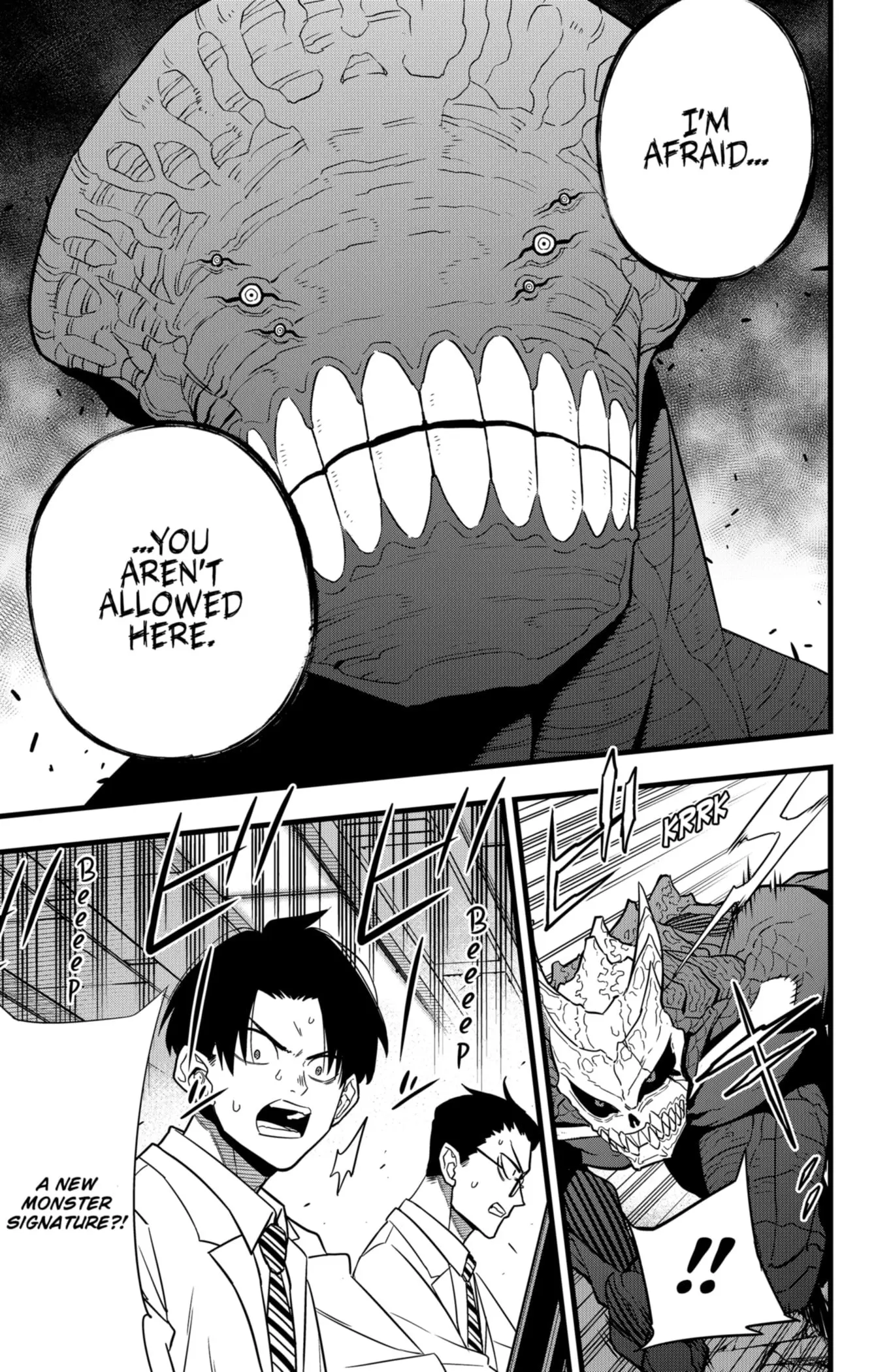 Kaiju No 8 Manga — Chapter 97 — Page 9