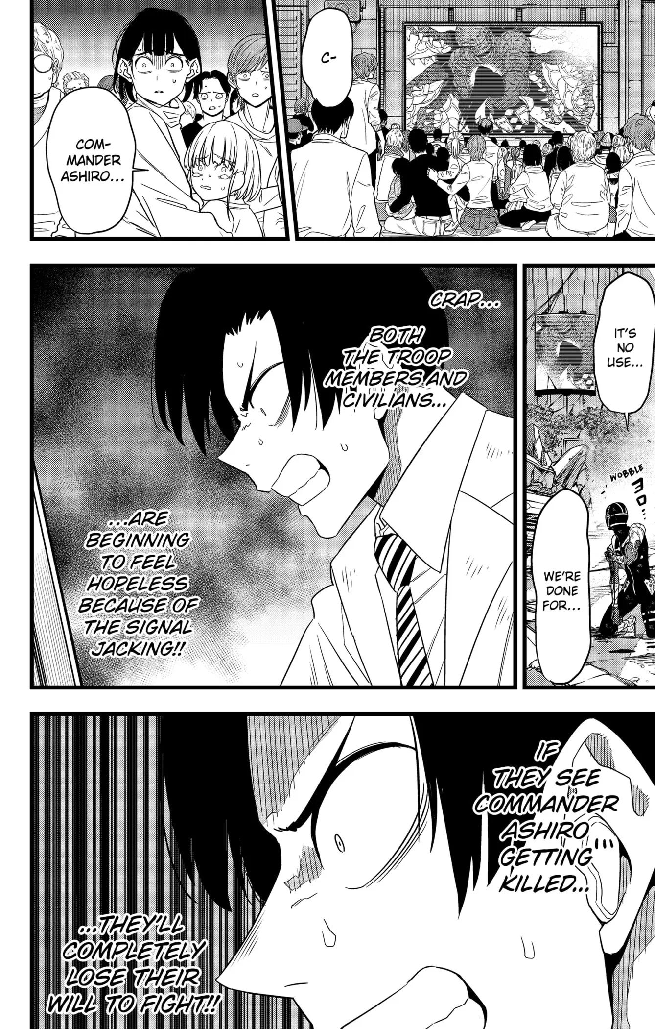 Kaiju No 8 Manga — Chapter 99 — Page 8