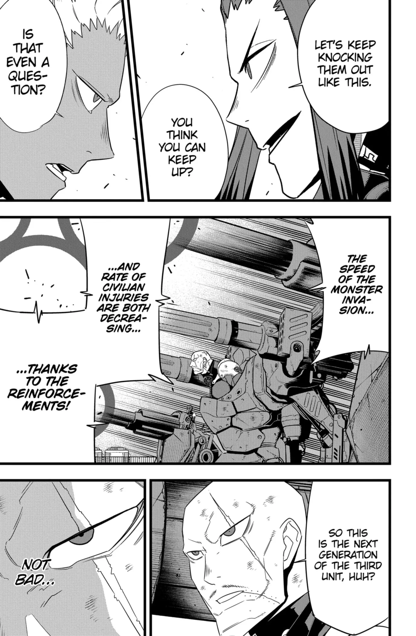 Kaiju No 8 Manga β Chapter 102 β Page 21