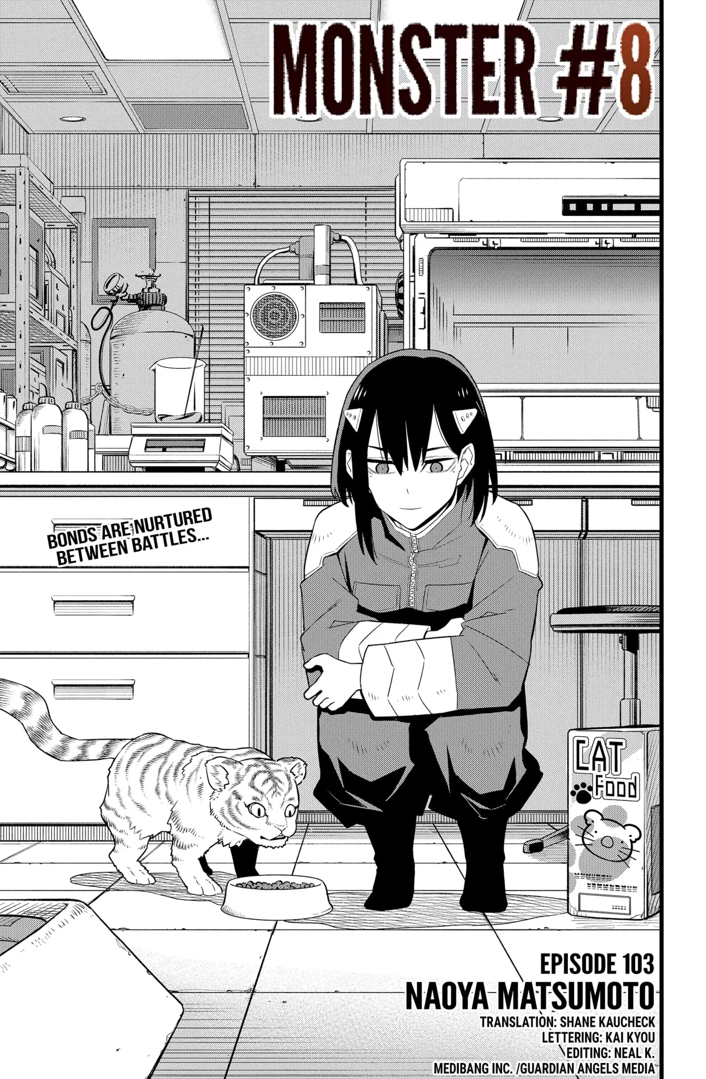 Kaiju No 8 Manga — Chapter 103 — Page 1