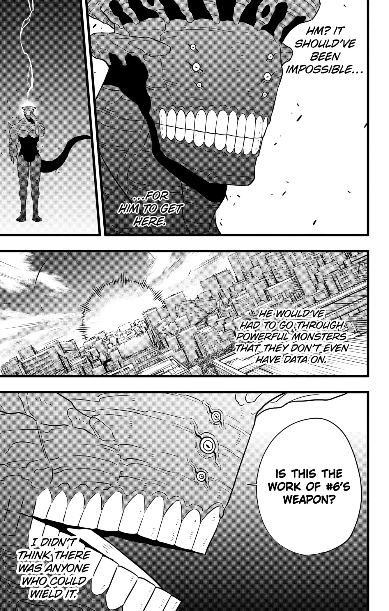 Kaiju No 8 Manga β Chapter 105 β Page 11