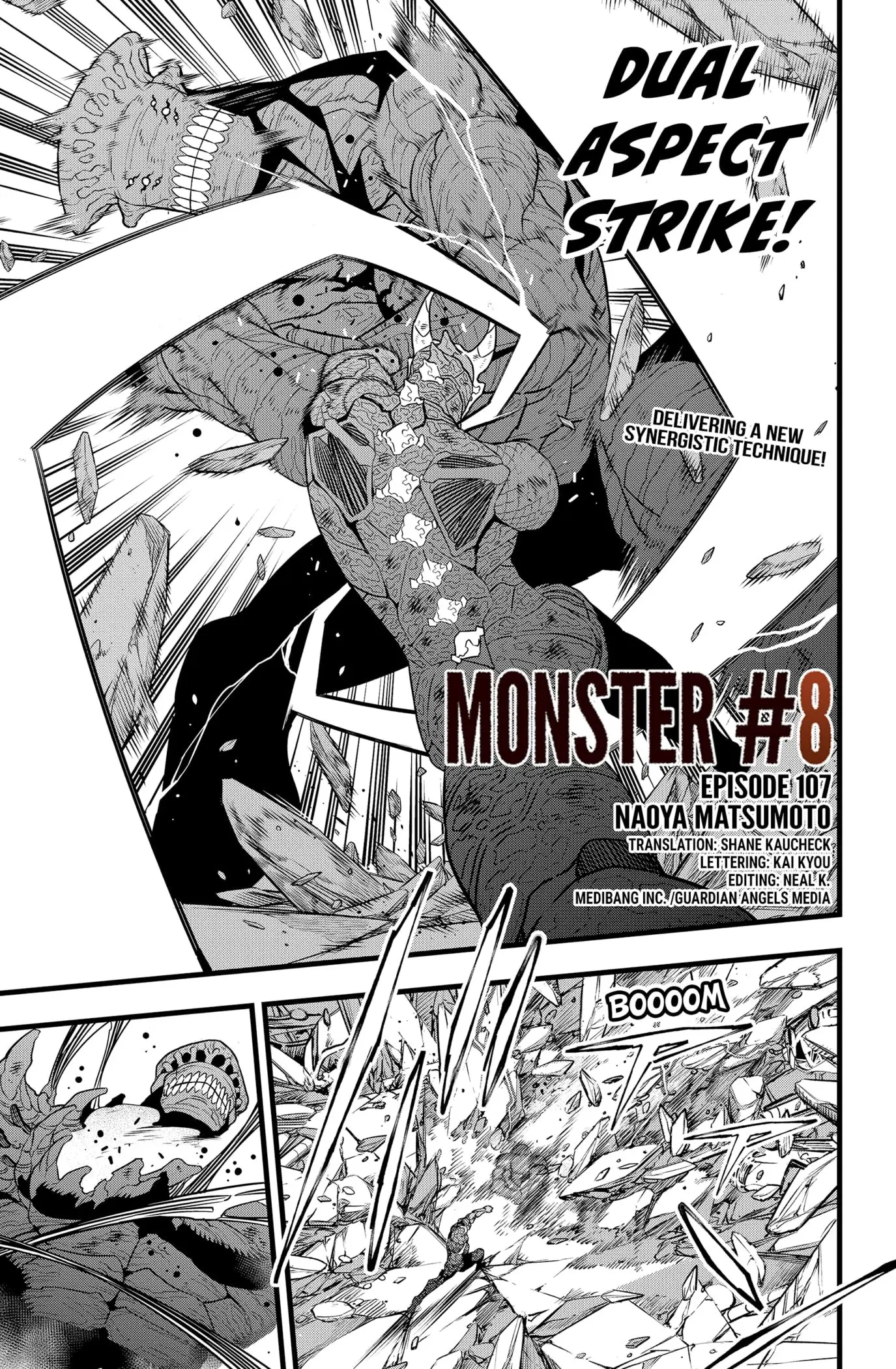 Kaiju No 8 Manga β Chapter 107 β Page 1
