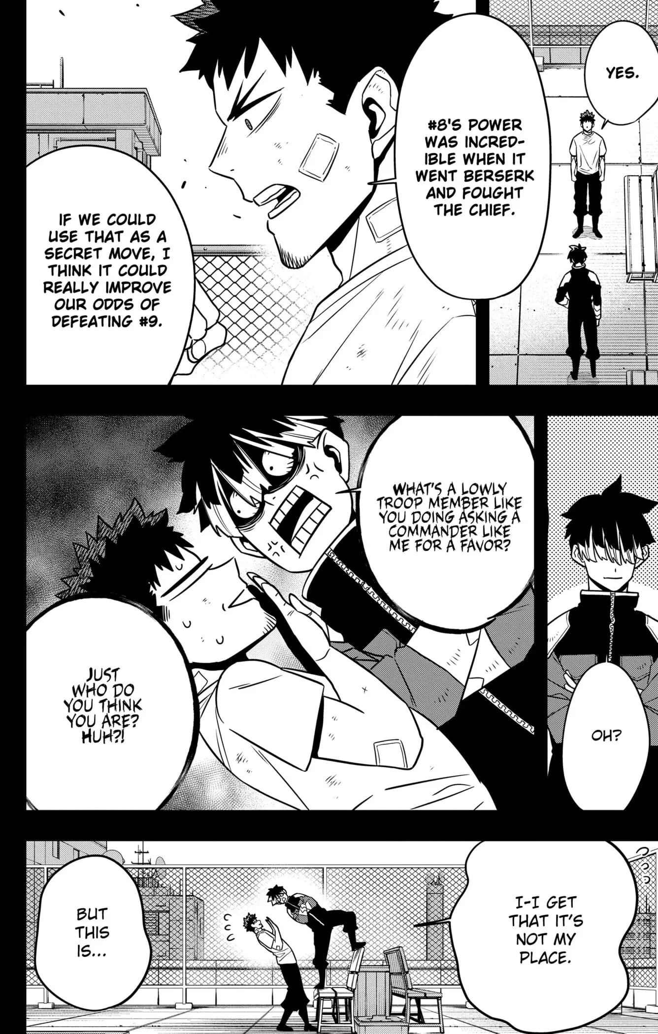 Kaiju No 8 Manga — Chapter 111 — Page 2