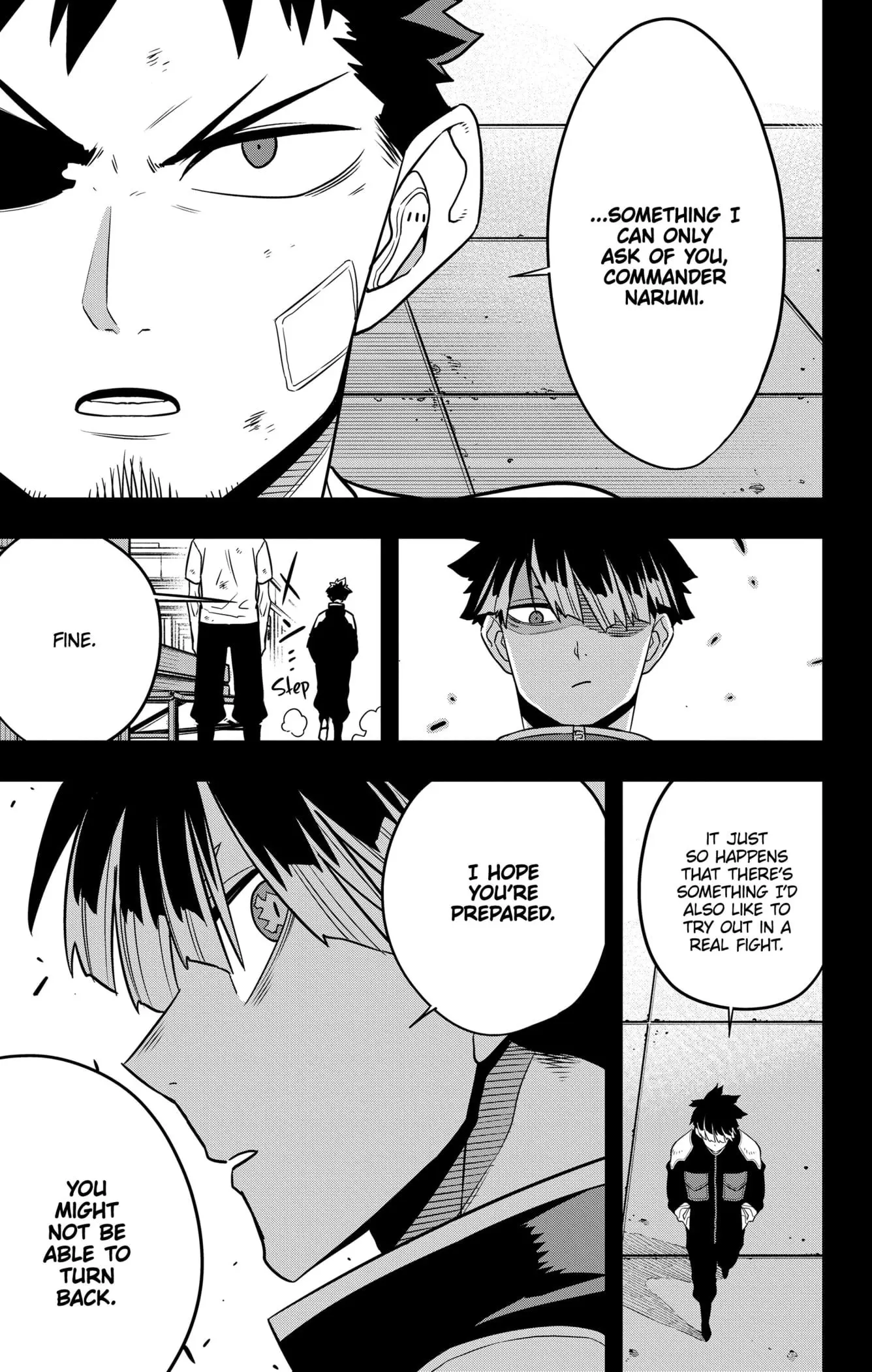 Kaiju No 8 Manga — Chapter 111 — Page 3