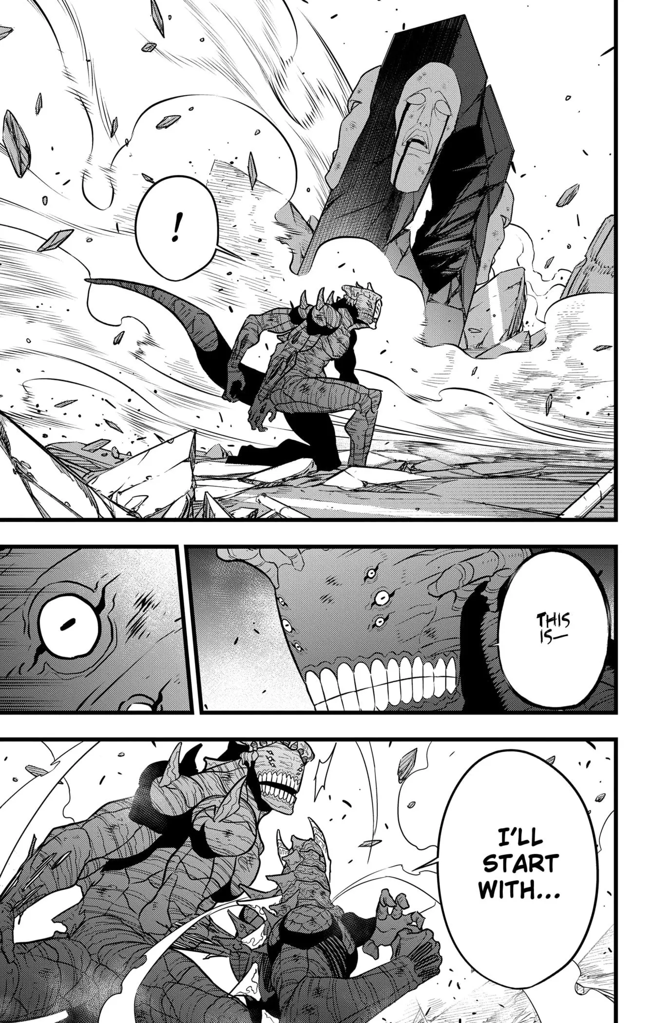Kaiju No 8 Manga — Chapter 111 — Page 17