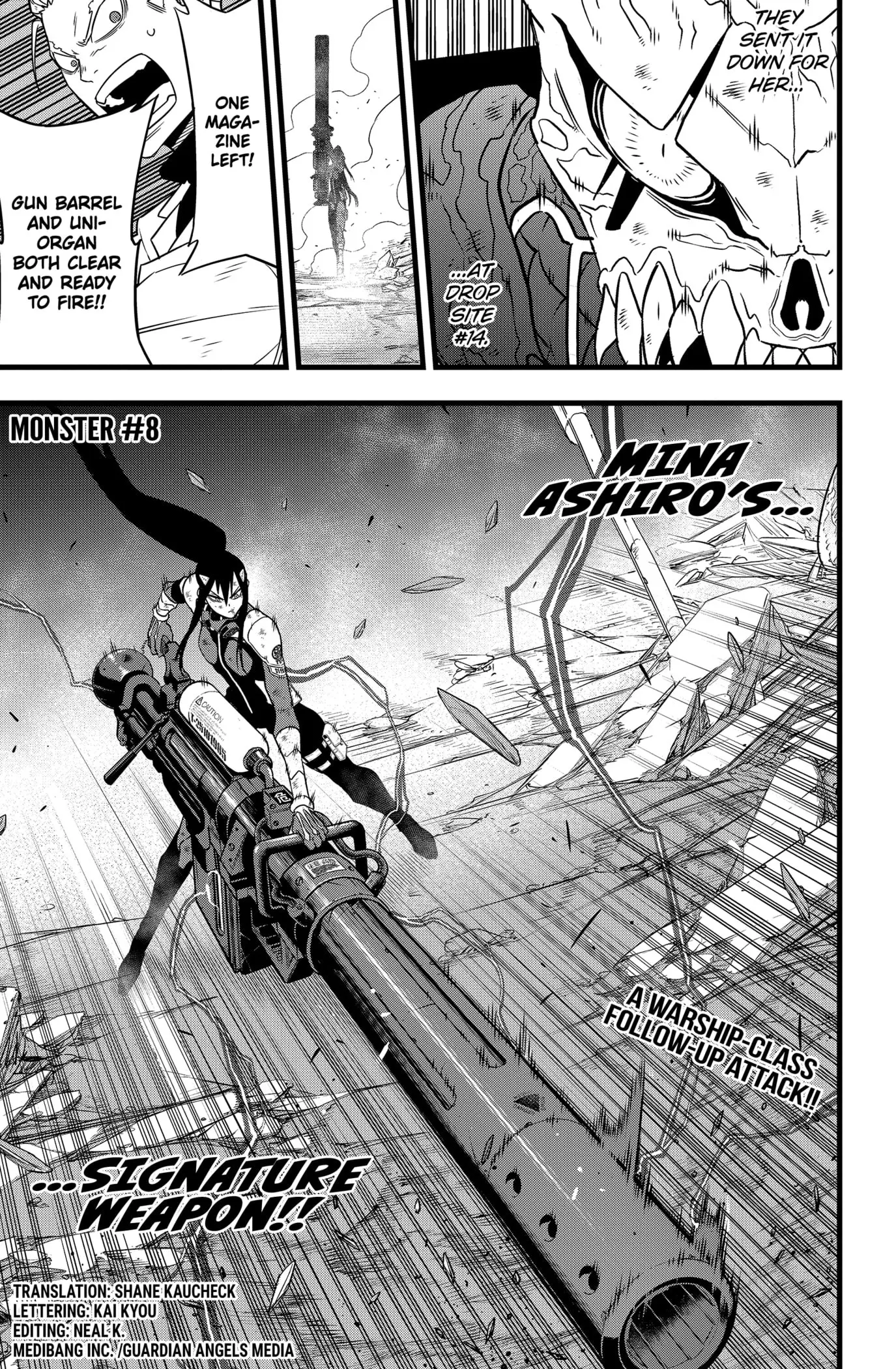 Kaiju No 8 Manga — Chapter 112 — Page 1