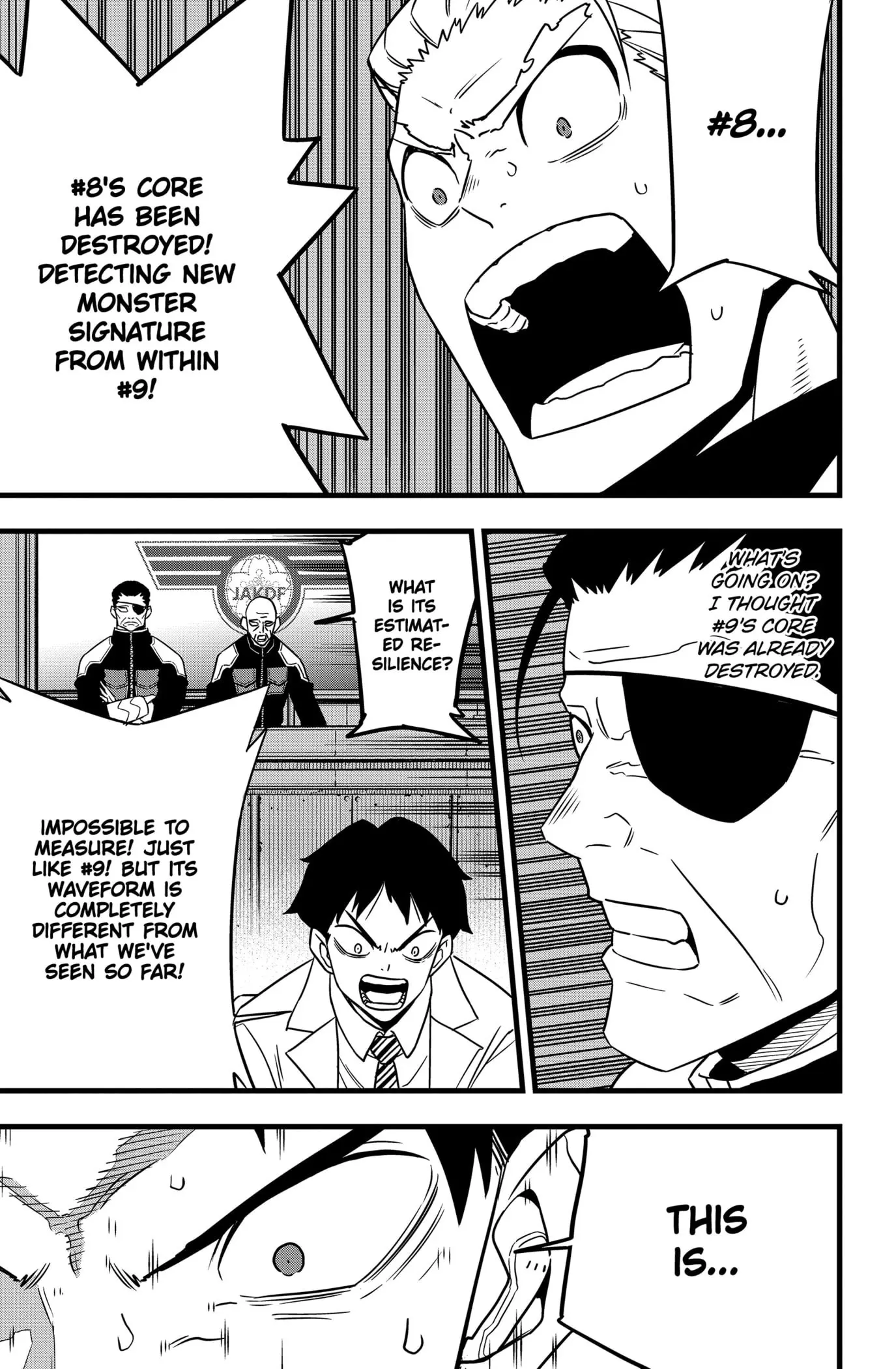 Kaiju No 8 Manga — Chapter 114 — Page 9