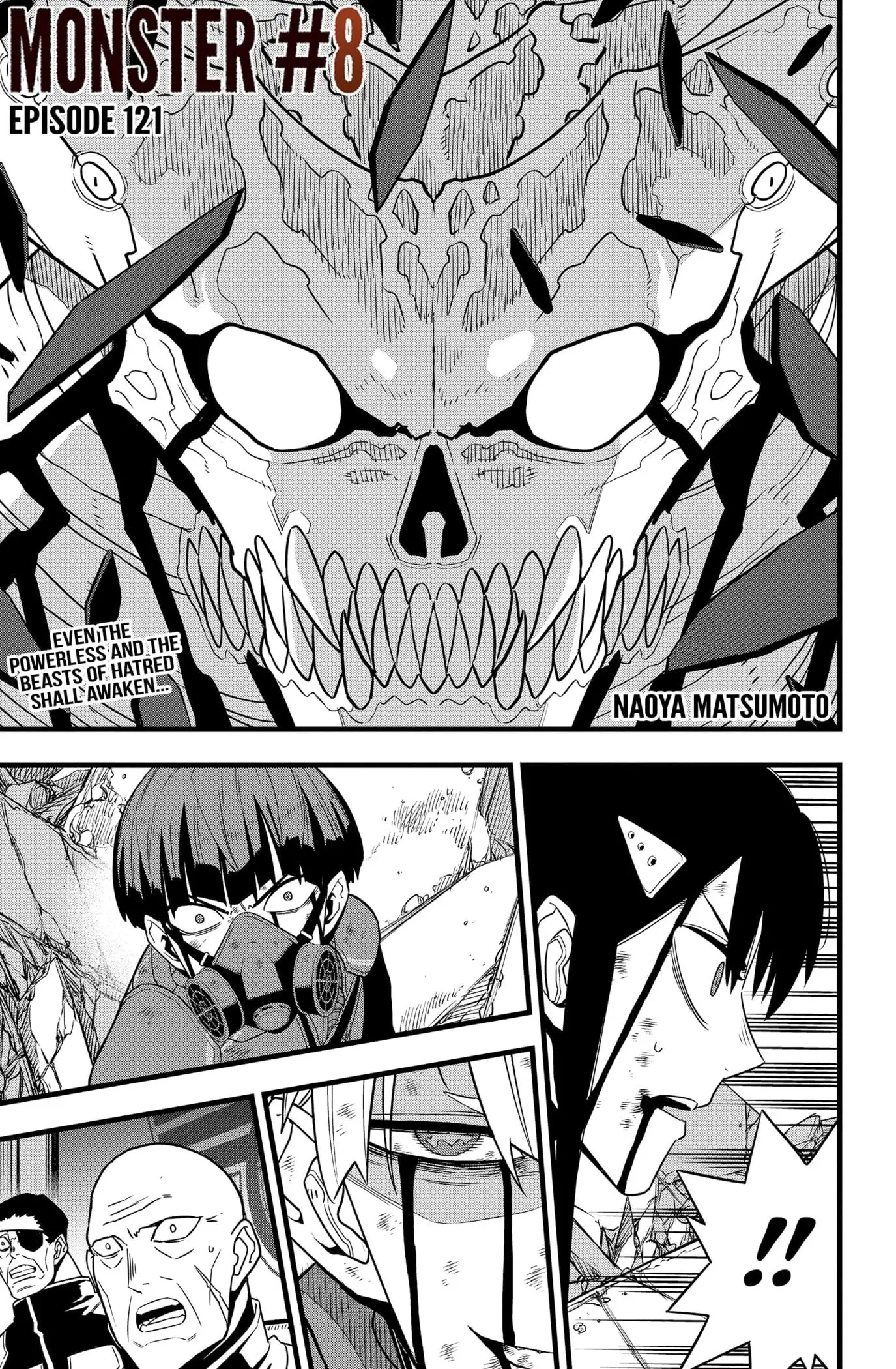 Kaiju No 8 Manga β Chapter 121 β Page 1