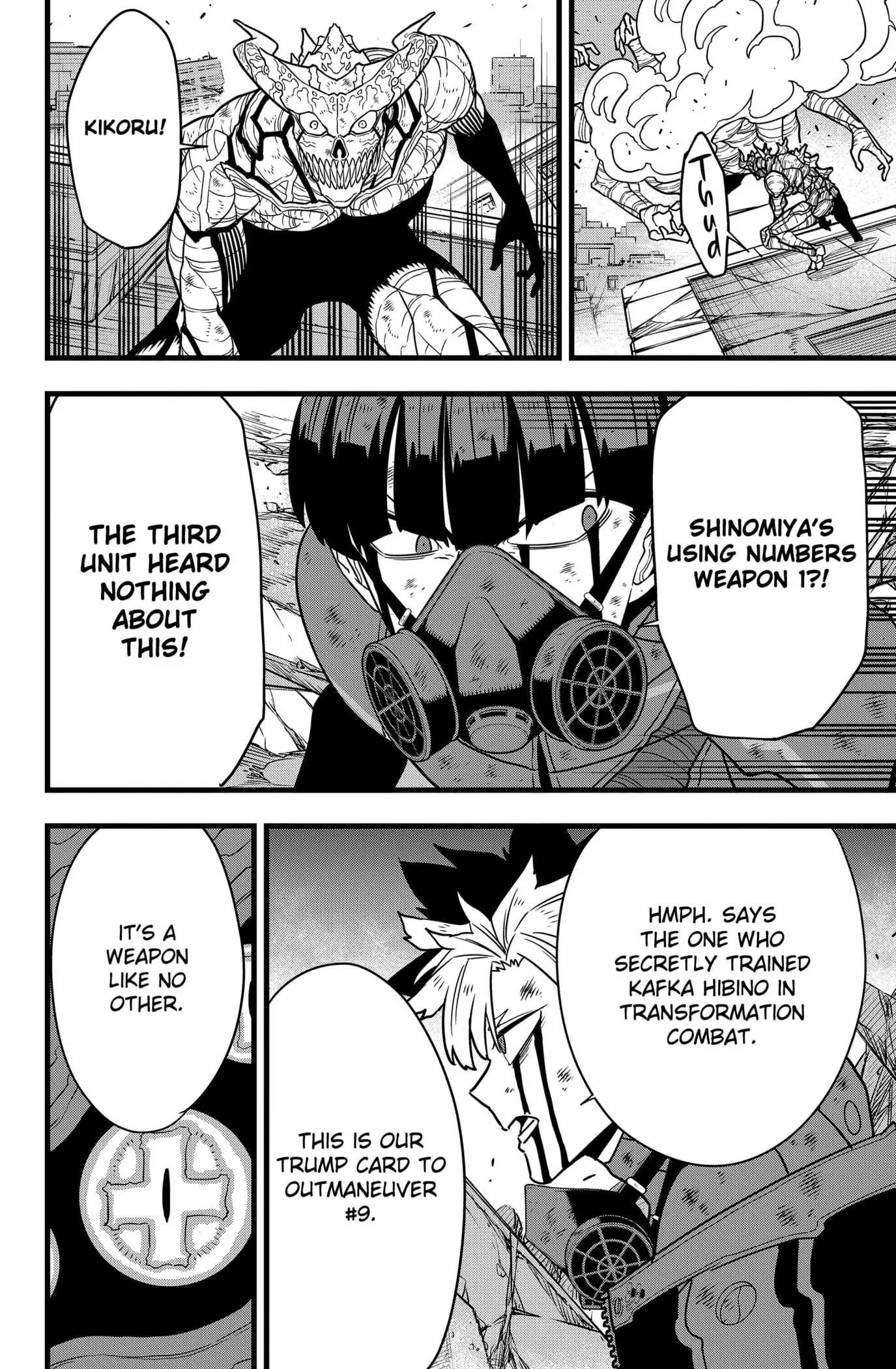 Kaiju No 8 Manga β Chapter 124 β Page 4