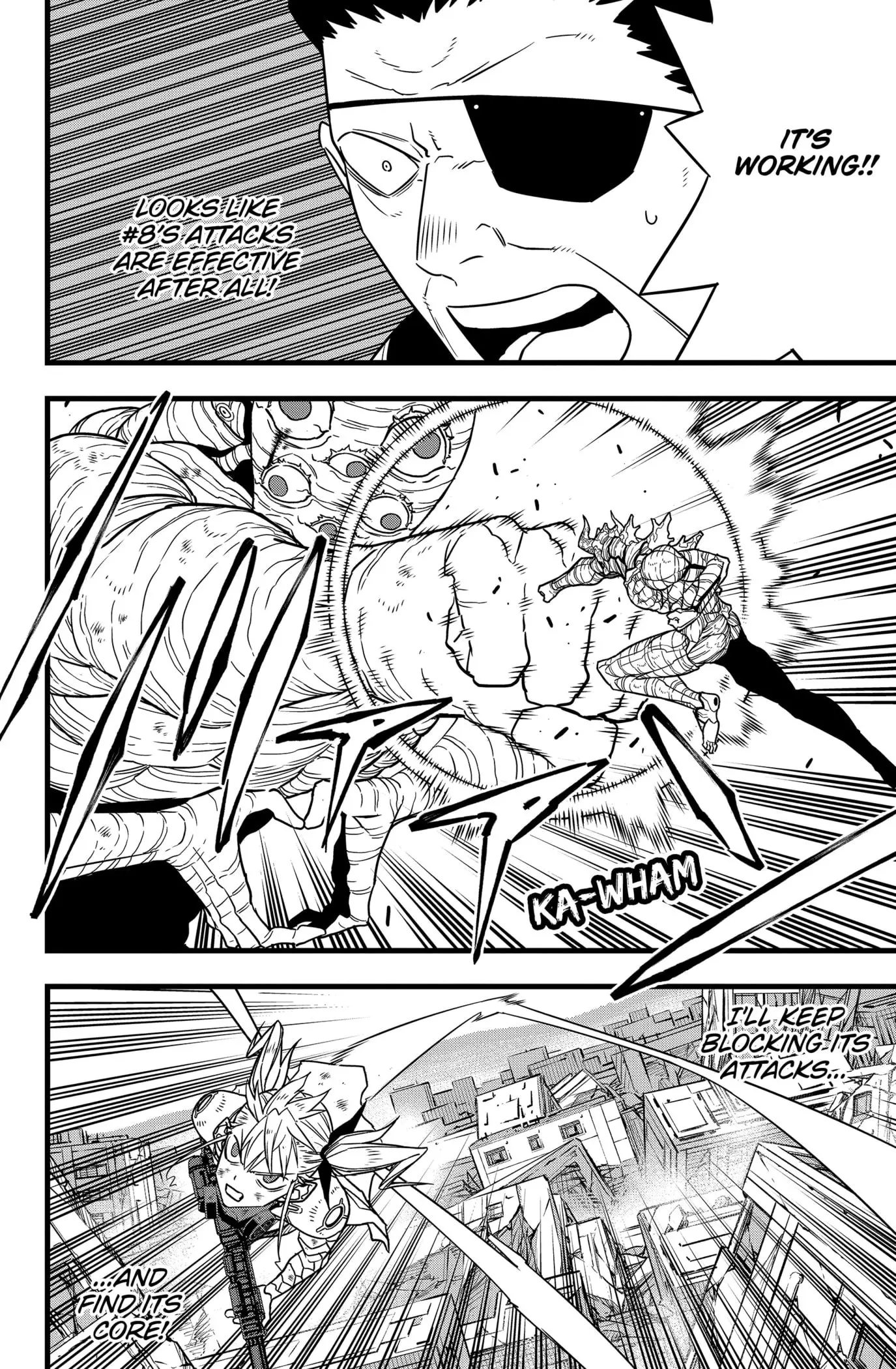 Kaiju No 8 Manga — Chapter 125 — Page 4