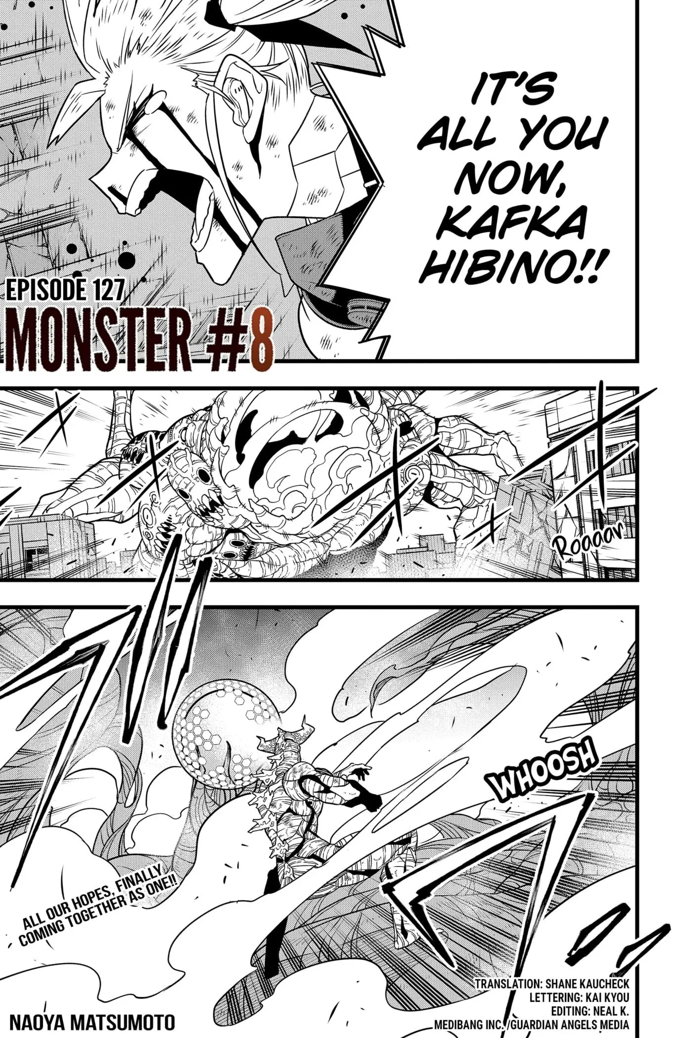 Kaiju No 8 Manga β Chapter 127 β Page 1
