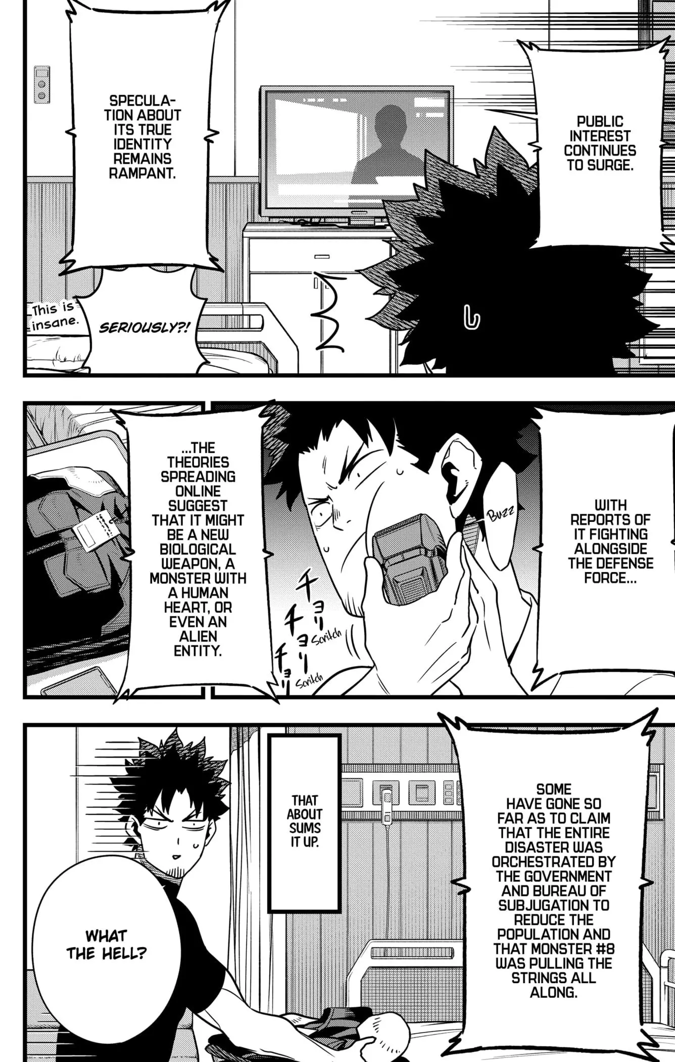 Kaiju No 8 Manga β Chapter 129 END β Page 6