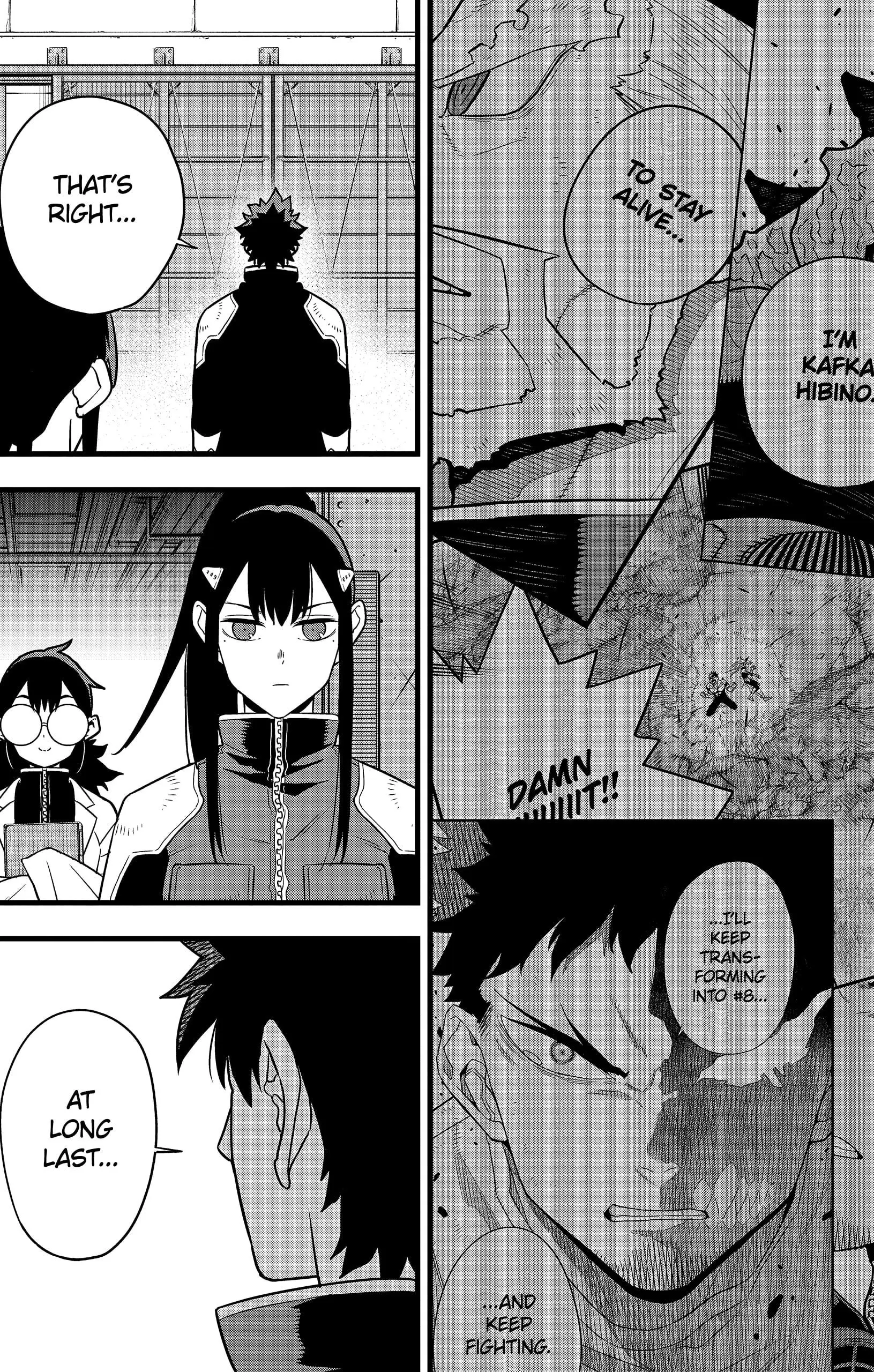Kaiju No 8 Manga β Chapter 129 END β Page 17
