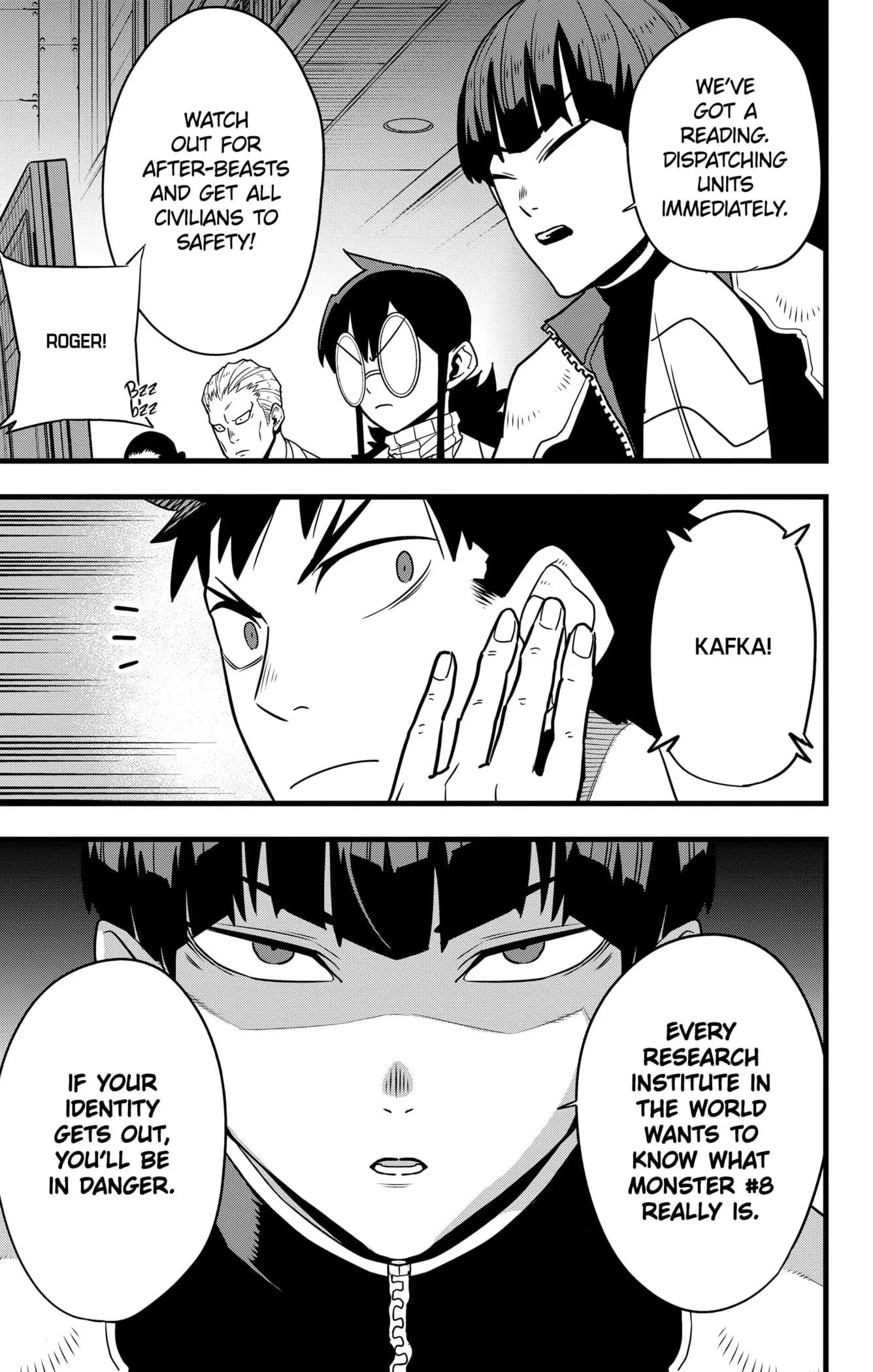 Kaiju No 8 Manga β Chapter 129 END β Page 37