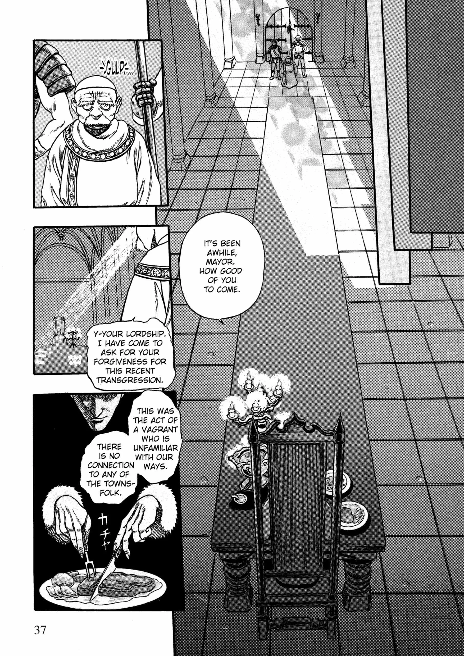 Berserk Manga β Chapter Vol 1 β Page 37
