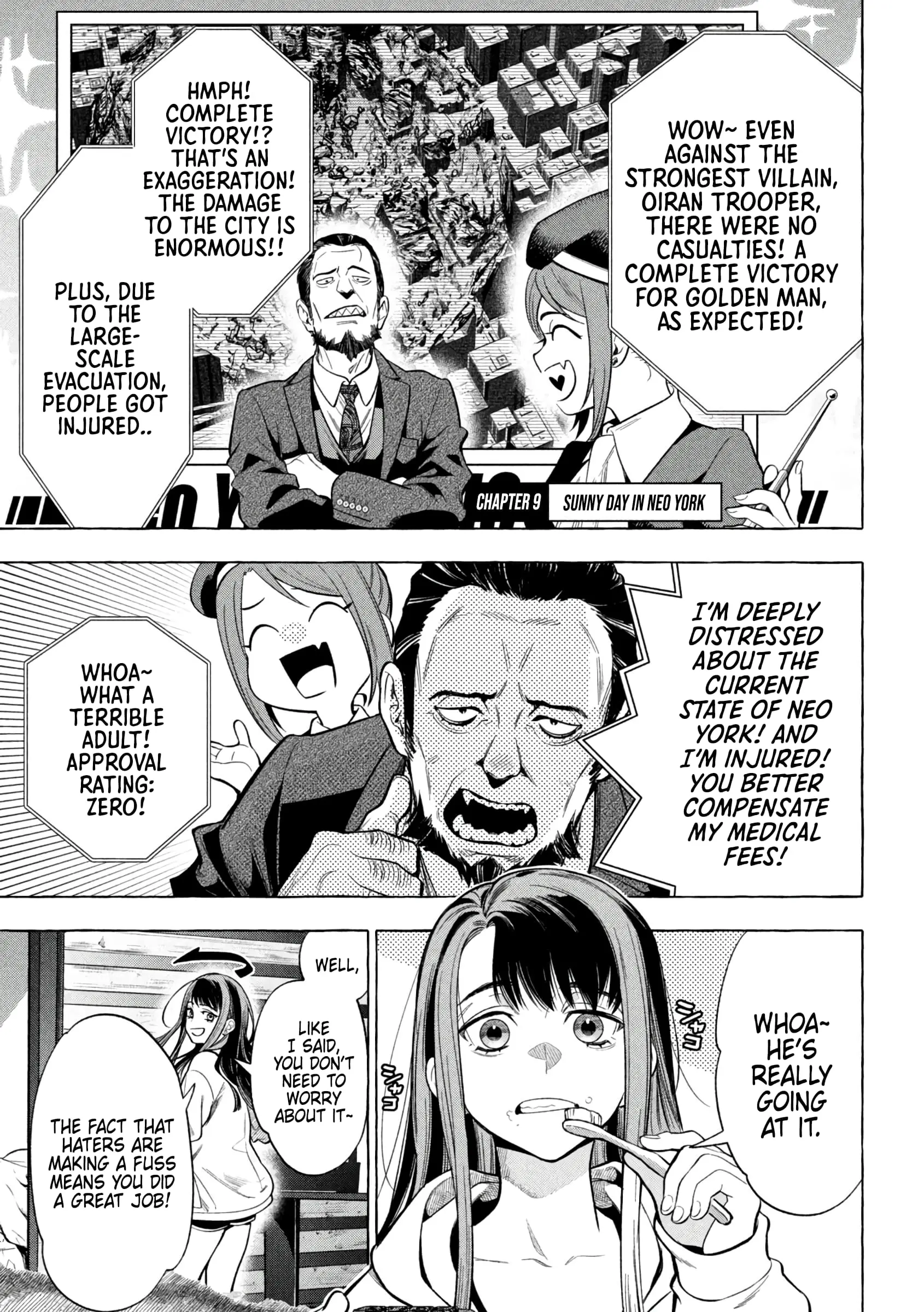 GOLDEN MAN Manga β Chapter 9 β Page 2