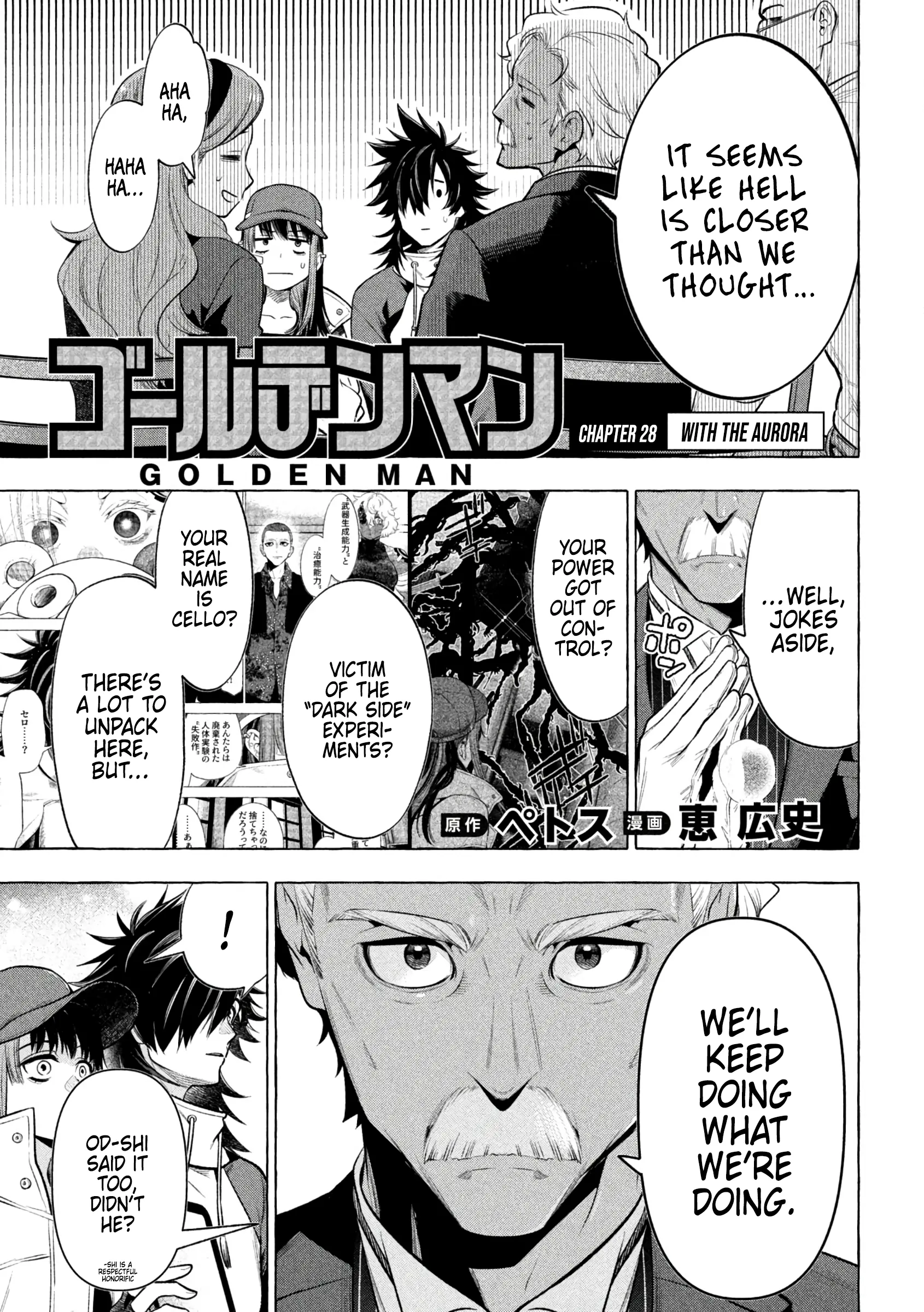 GOLDEN MAN Manga β Chapter 28 β Page 3