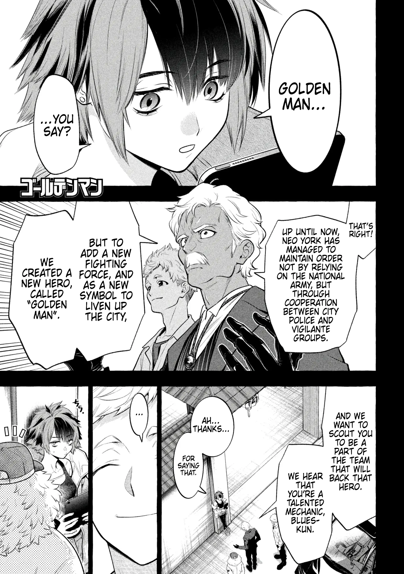 GOLDEN MAN Manga β Chapter 36 β Page 1