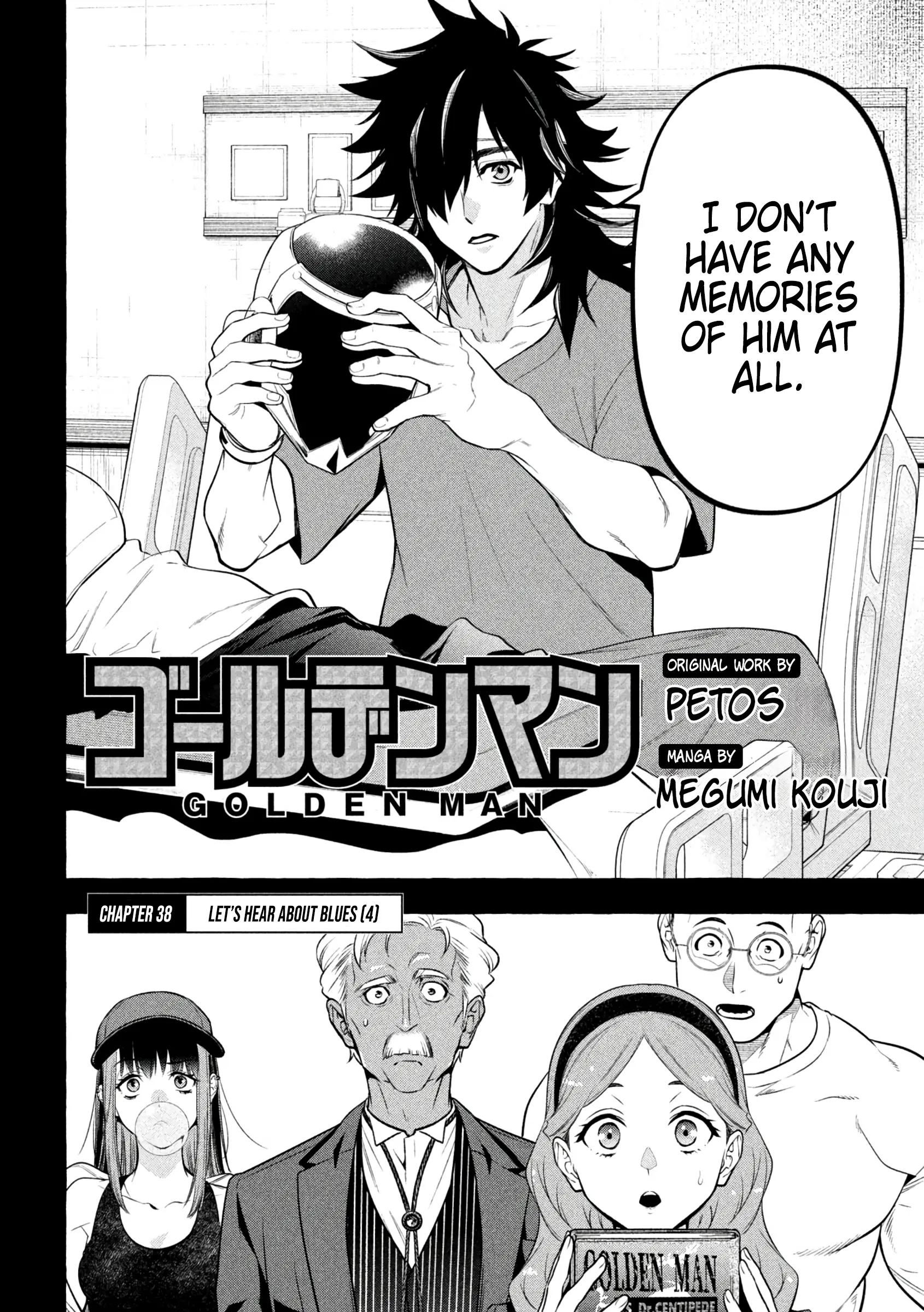 GOLDEN MAN Manga β Chapter 38 β Page 2