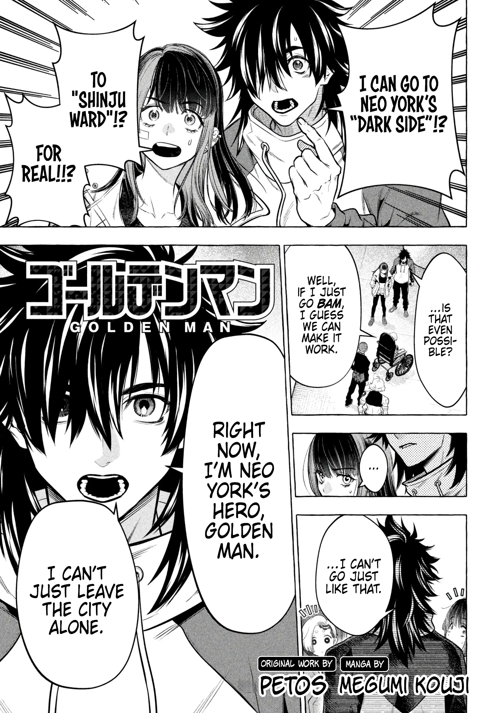 GOLDEN MAN Manga β Chapter 41 β Page 1