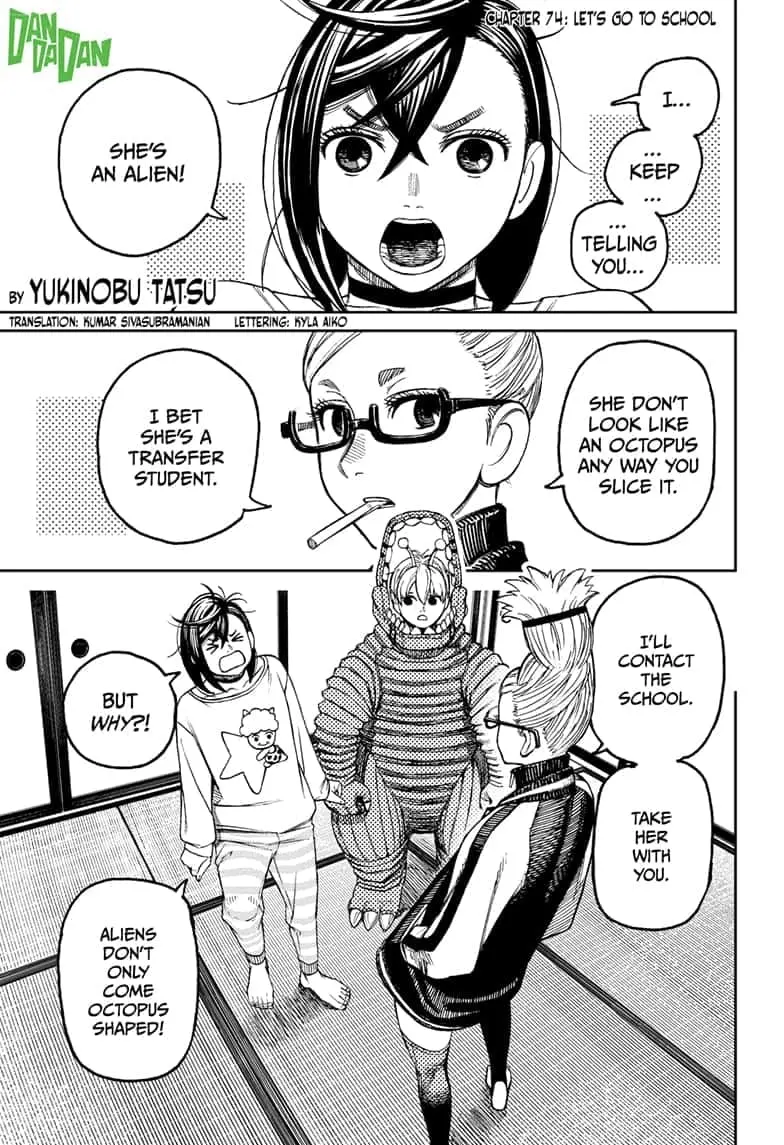 Dandadan Manga β Chapter 74 β Page 1