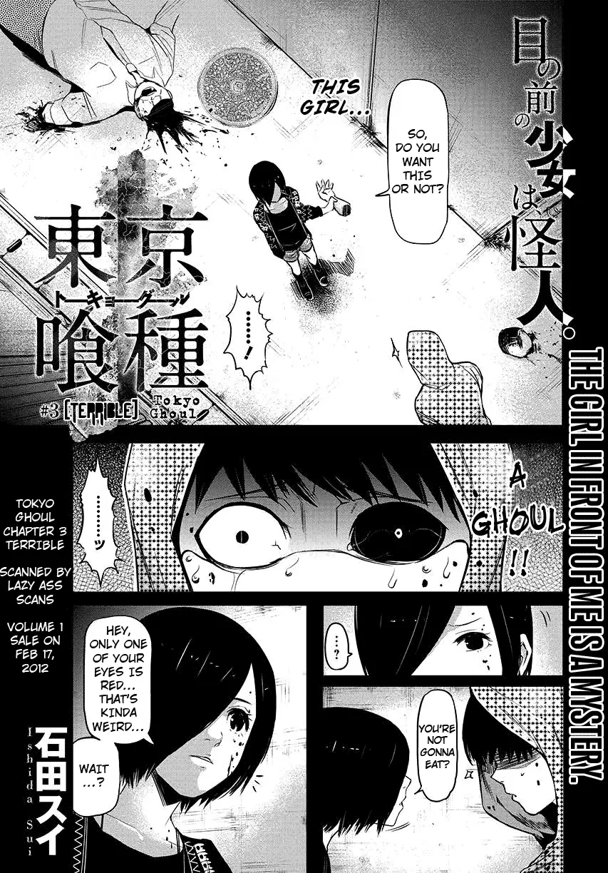 Tokyo Ghoul β Chapter 3 β Page 1