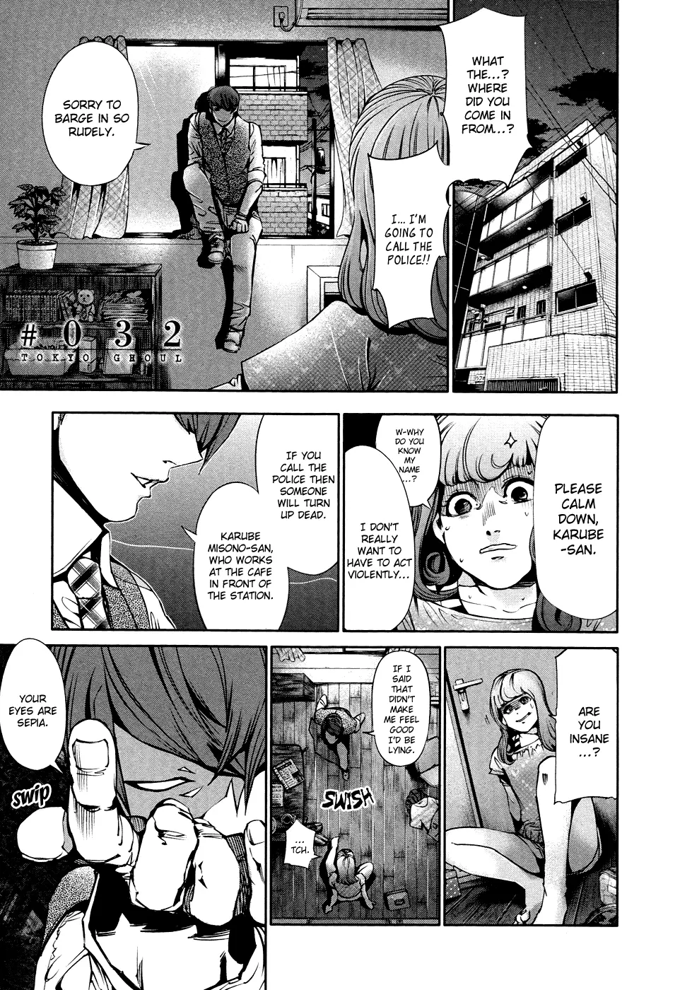 Tokyo Ghoul β Chapter 32 β Page 1