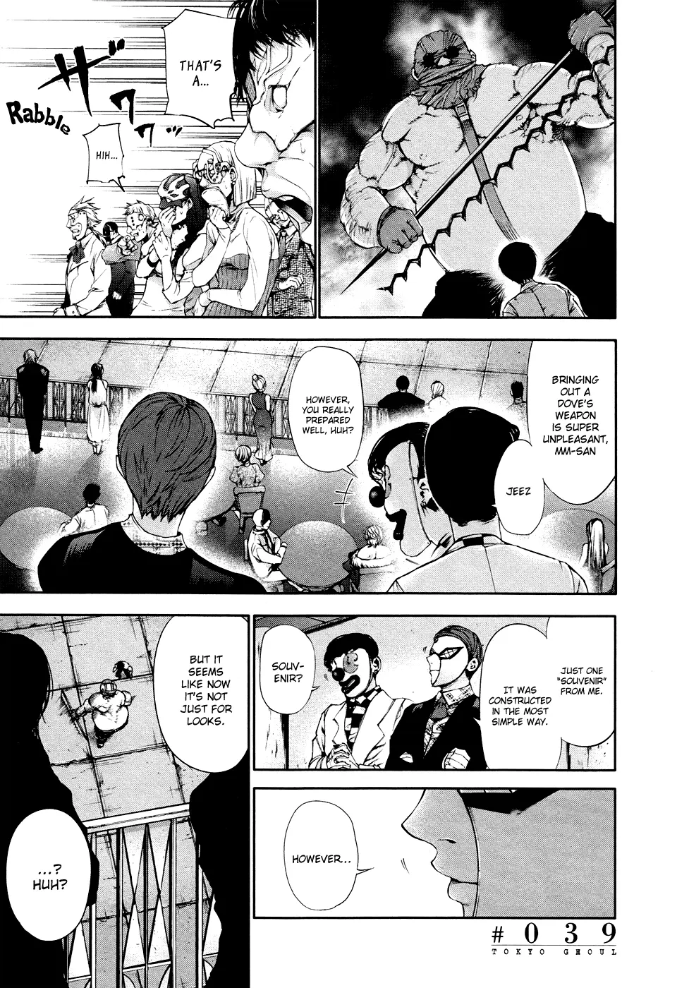 Tokyo Ghoul β Chapter 39 β Page 1