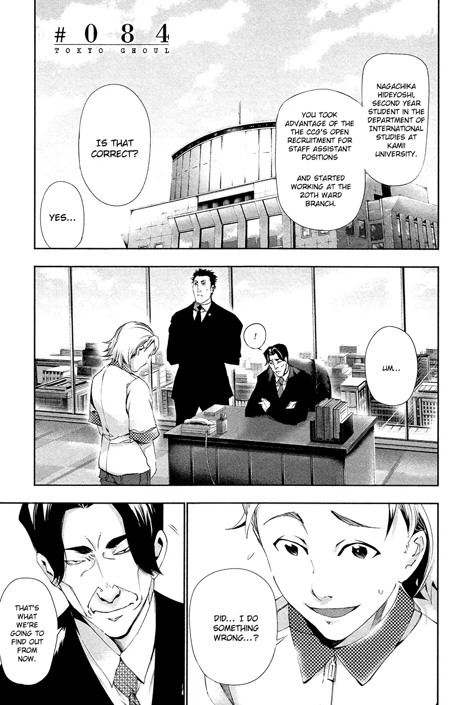 Tokyo Ghoul β Chapter 84 β Page 1