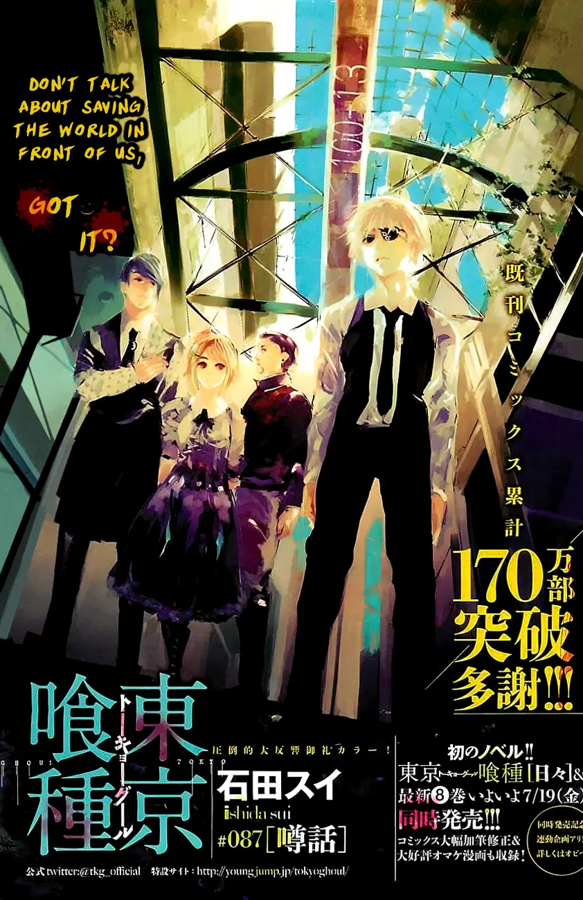Tokyo Ghoul β Chapter 87 β Page 1