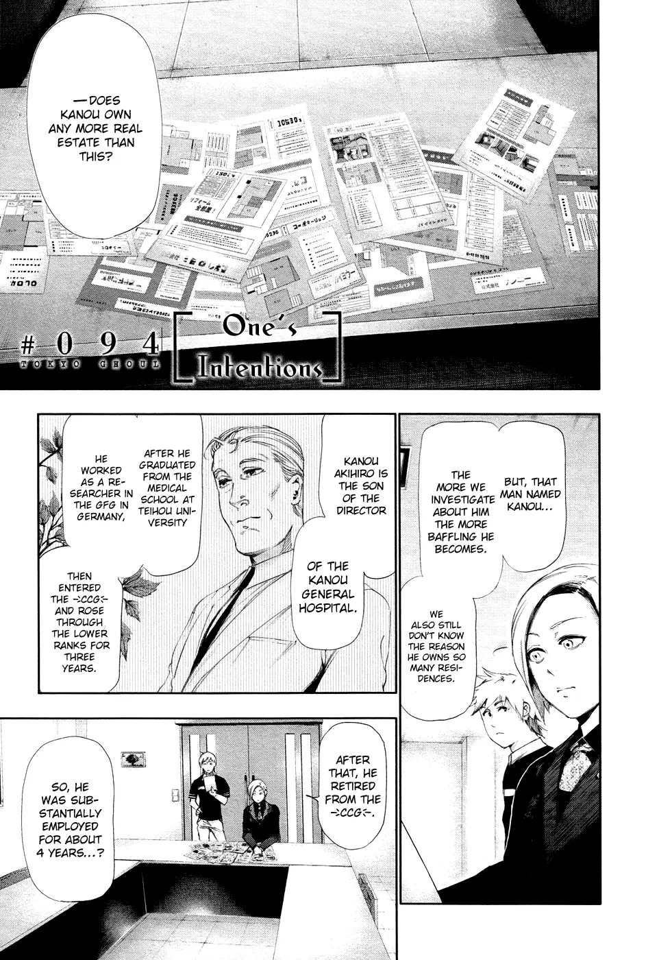Tokyo Ghoul β Chapter 94 β Page 1