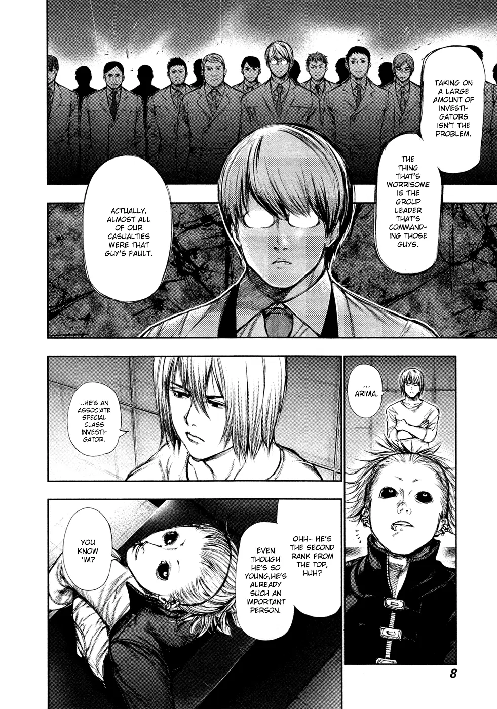 Tokyo Ghoul β Chapter 112 β Page 8