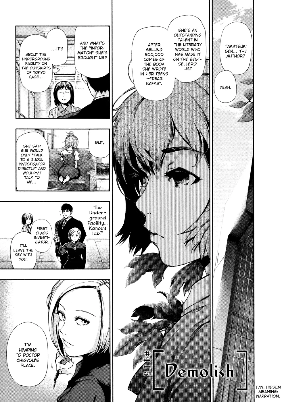 Tokyo Ghoul — Chapter 115 — Page 1