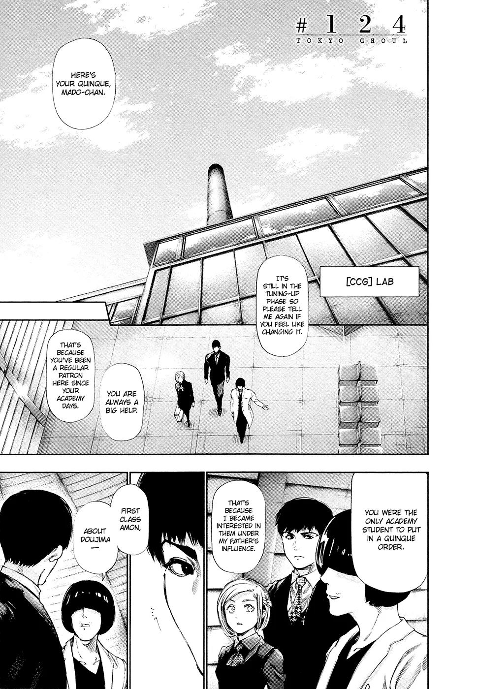 Tokyo Ghoul β Chapter 124 β Page 1