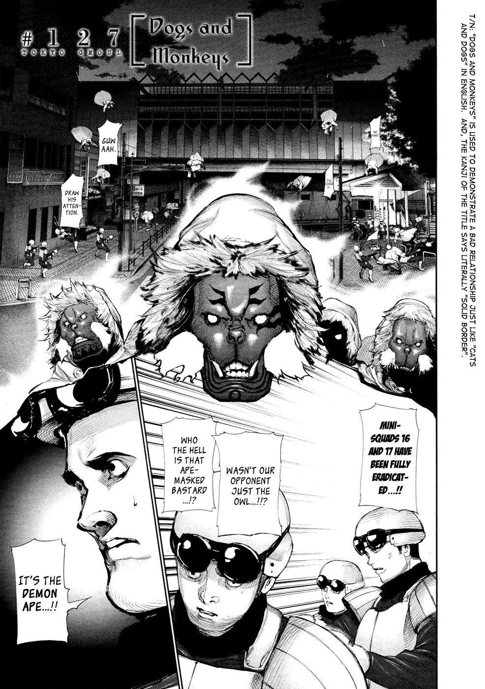 Tokyo Ghoul β Chapter 127 β Page 1