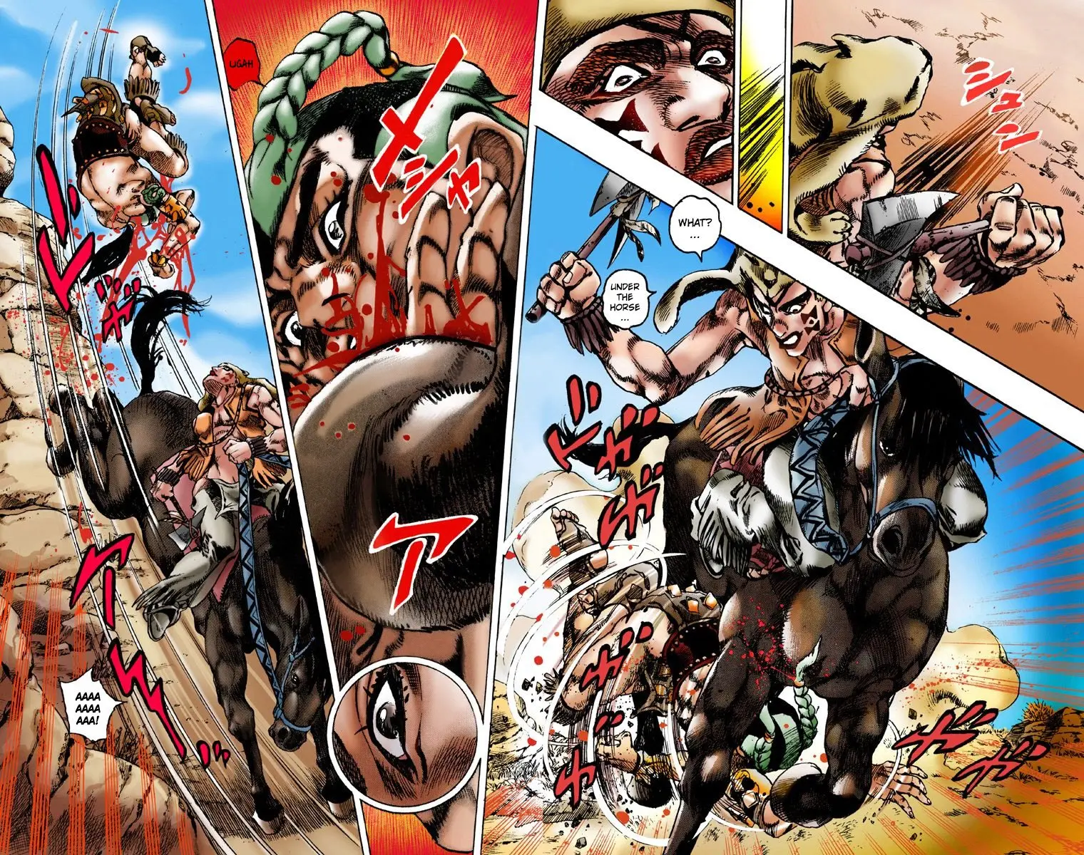 JoJo's Bizarre Adventure Steel Ball Run Colored Manga β Chapter 1 β Page 9