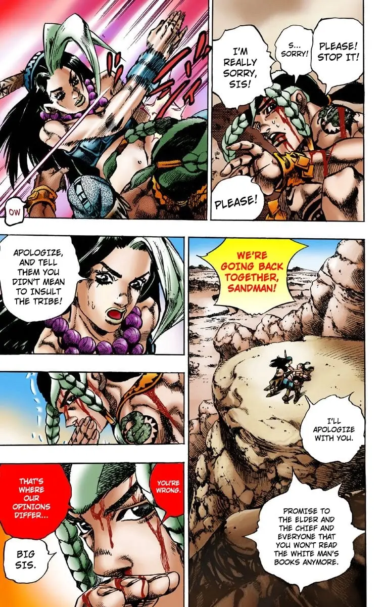 JoJo's Bizarre Adventure Steel Ball Run Colored Manga β Chapter 1 β Page 15