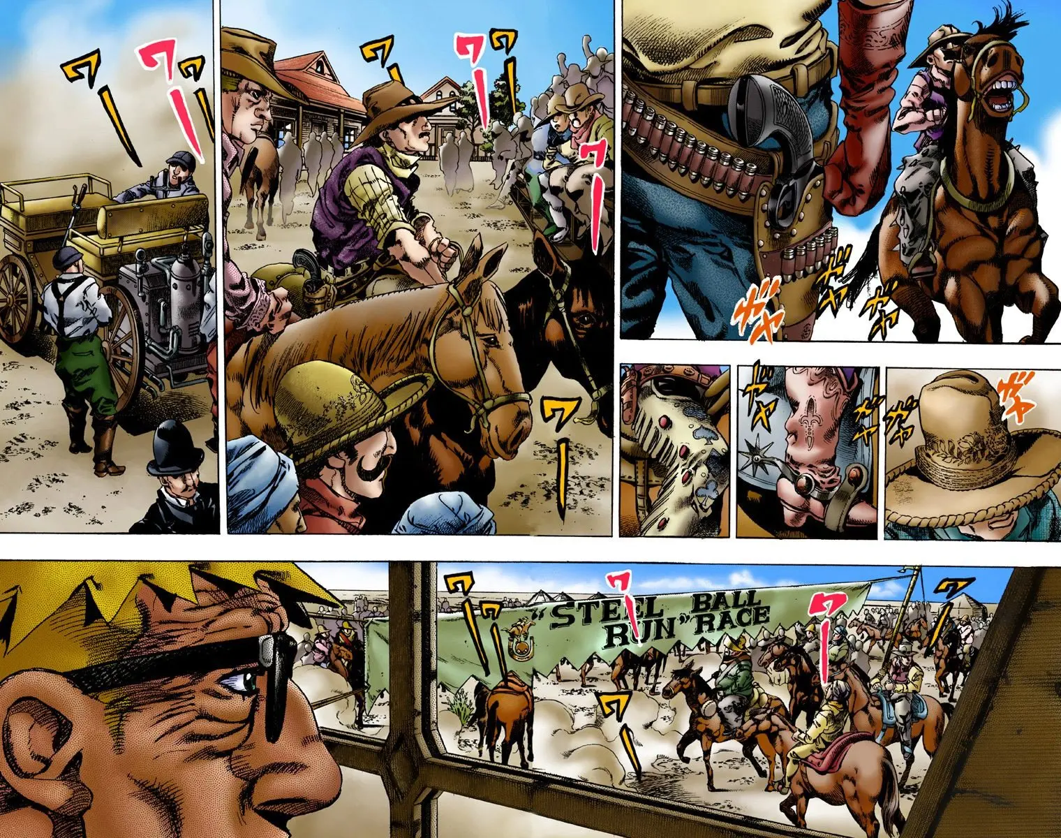 JoJo's Bizarre Adventure Steel Ball Run Colored Manga β Chapter 1 β Page 26