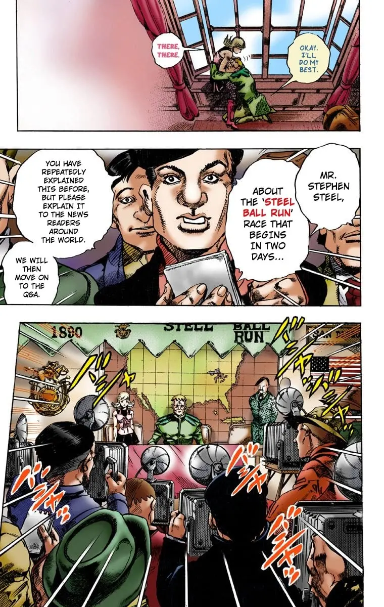 JoJo's Bizarre Adventure Steel Ball Run Colored Manga β Chapter 1 β Page 28