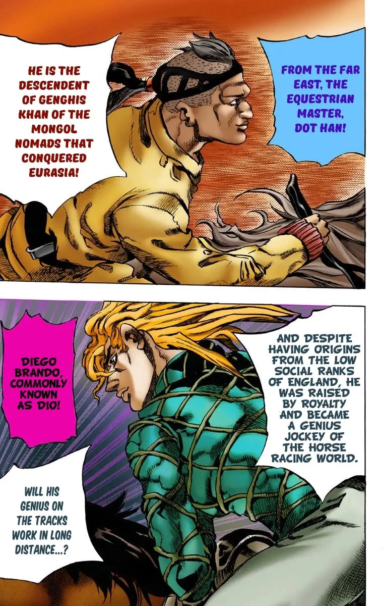 JoJo's Bizarre Adventure Steel Ball Run Colored Manga β Chapter 1 β Page 35
